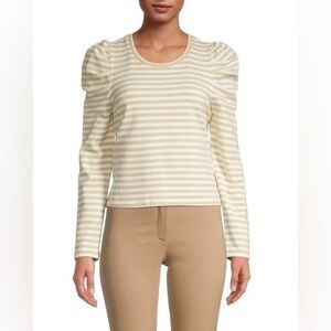 Rebecca Minkoff Talia Cropped Top Size Large